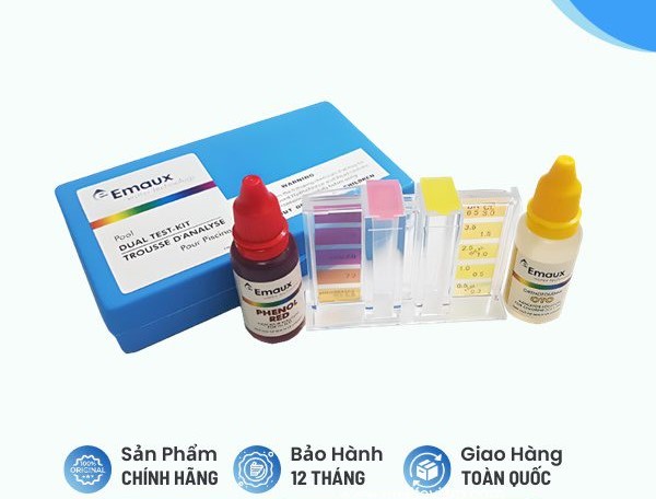 Hộp thử nước 2in1 Emaux CE029